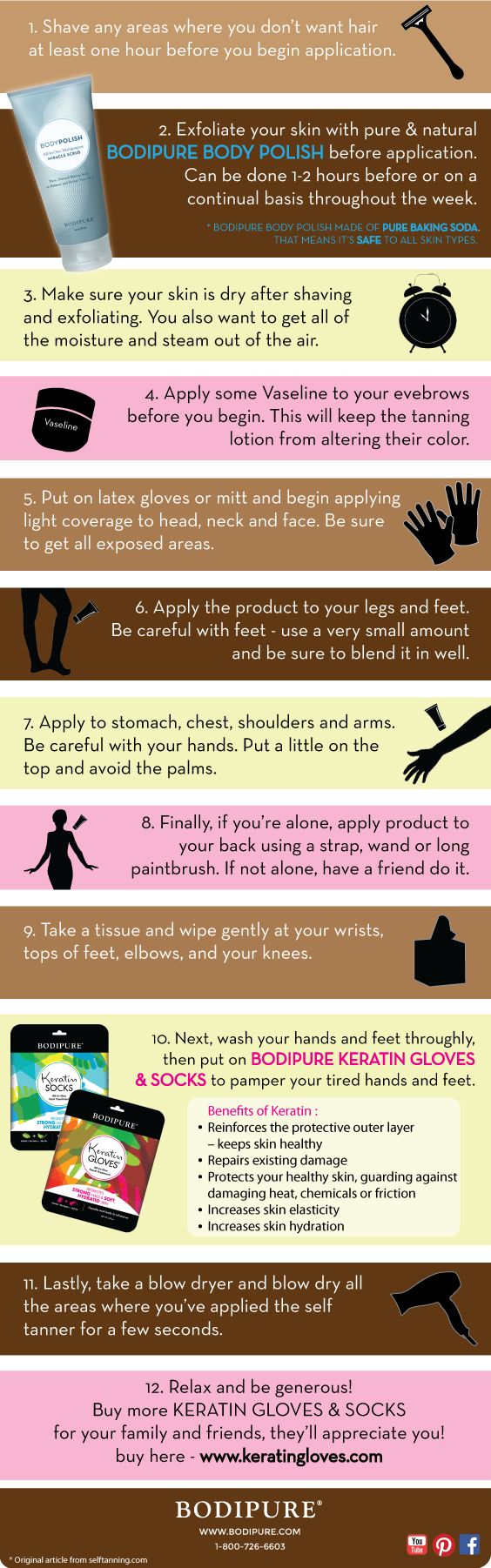 Can I Put Lotion On After Washing Off Self Tanner